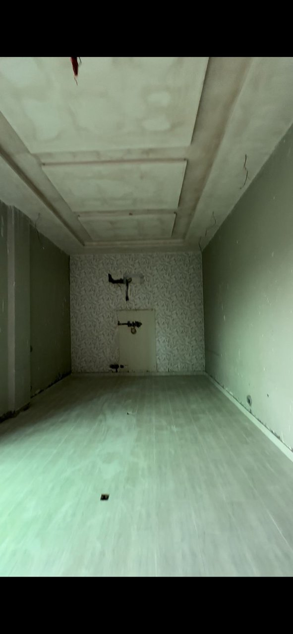 Interior during construction phase